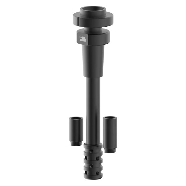 Tank Glass Tactical Metal Indestructible Bowl - Black 14mm Male