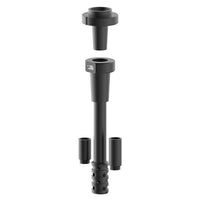 Tank Glass Tactical Metal Indestructible Bowl - Black 14mm Male