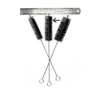 The Depot 8" nylon bristled cleaning brush 0.75" thick – fast shipping Australia-wide  - ruler