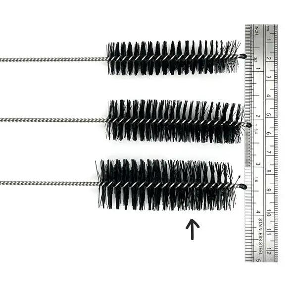The Depot 8" nylon bristled cleaning brush 1" thick – fast shipping Australia-wide - ruler close