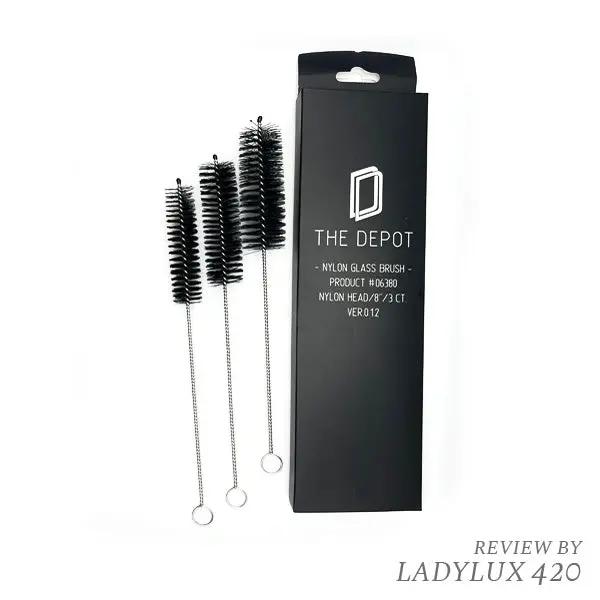 The Depot 8'' nylon cleaning brushes pack of 3 – various sizes, fast shipping Australia-wide