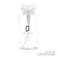 The Depot Iso Basin for cleaning glass bongs and smoking accessories - front