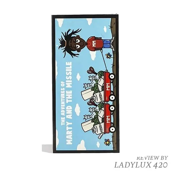 Thicket All-in-One Rolling Kit Comic Design with Papers, Tray & Accessories