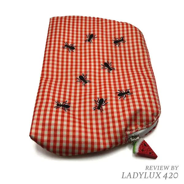 Burning Love smell proof travel pouch with fast shipping Australia-wide-front