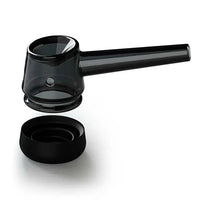 Vessel Forge Glass Hand Pipe – Premium Borosilicate Glass Smoking Pipe - black parts
