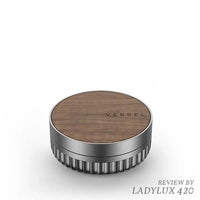 Vessel Mill 2.2” Slim 3-Piece Walnut Herb Grinder with Precision Teeth