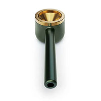 Vessel Pipe emerald – Premium Sleek Smoking Pipe with Modern Design - front