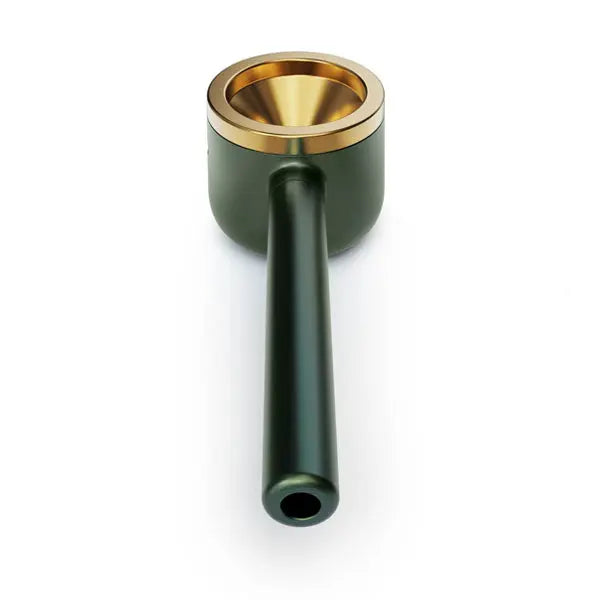 Vessel Pipe emerald – Premium Sleek Smoking Pipe with Modern Design - front