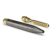 Vessel Helix Metal One-Hitter Pipe - Gunmetal