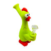 What the Cluck Silicone Water Pipe – Green copy