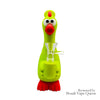 What the Cluck Silicone Water Pipe – Green