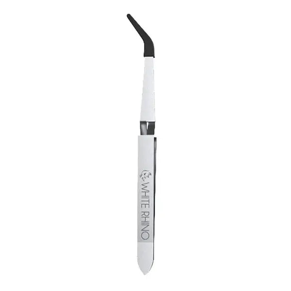 White Rhino Reverse Dab Tweezers w/Silicone Tips – Fast shipping Australia-wide - front

