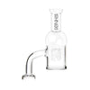White Rhino Glass Carb Cap Spinner – Fast Shipping Australia-Wide - side
