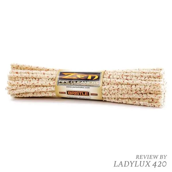 Zen Hard Bristle Pipe Cleaners Bundle – 40 durable cleaners per pack for tough resin build-up