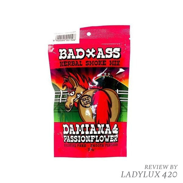 Bad Ass Damiana and Passionflower Herbal Smoking mix 25g