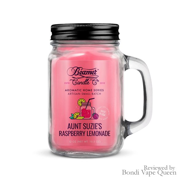 Beamer Aromatic Home Series Candle - Aunt Suzie's Raspberry Lemonade