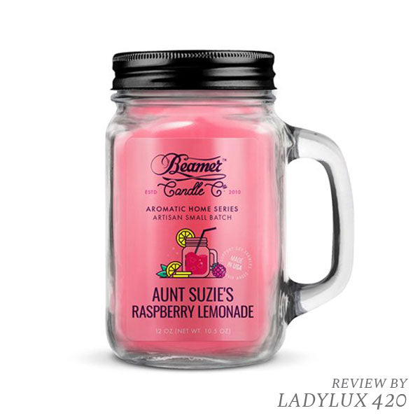 Beamer Aromatic Home Series Candle - Aunt Suzie's Raspberry Lemonade