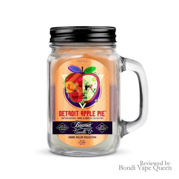 Beamer Smoke Killer Collection Candle 12oz - Detroit Apple Pie