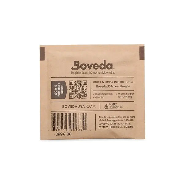Boveda Humidity Control Pack 62% 4g