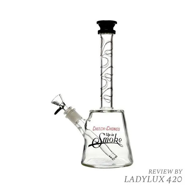 Cheech & Chong 12" Up In Smoke bong with black accents, fast shipping Australia-wide
