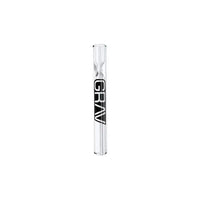 Grav Borosilicate Glass 3" One Hitter Pipe – Fast Shipping Australia-Wide - black
