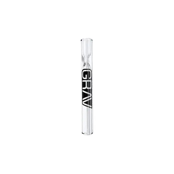 Grav Borosilicate Glass 3" One Hitter Pipe – Fast Shipping Australia-Wide - black
