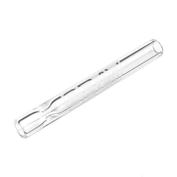 Grav Borosilicate Glass 3" One Hitter Pipe – Fast Shipping Australia-Wide - clear
