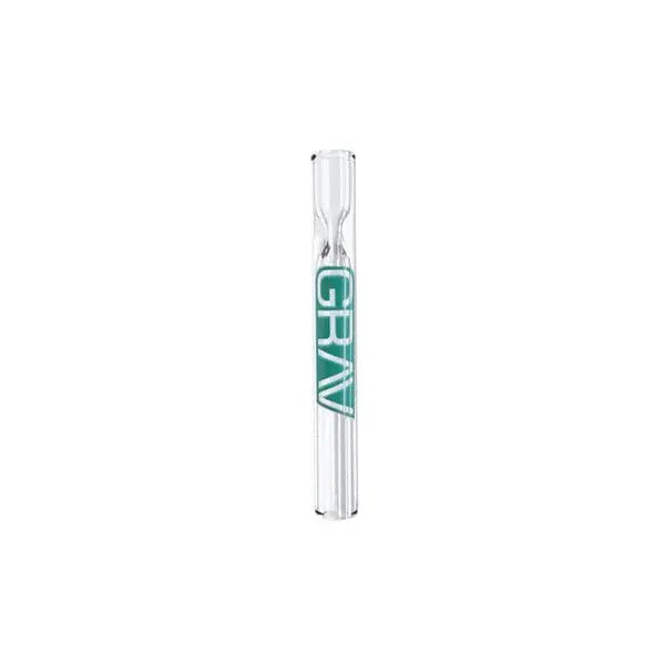 Grav Borosilicate Glass 3" One Hitter Pipe – Fast Shipping Australia-Wide - green