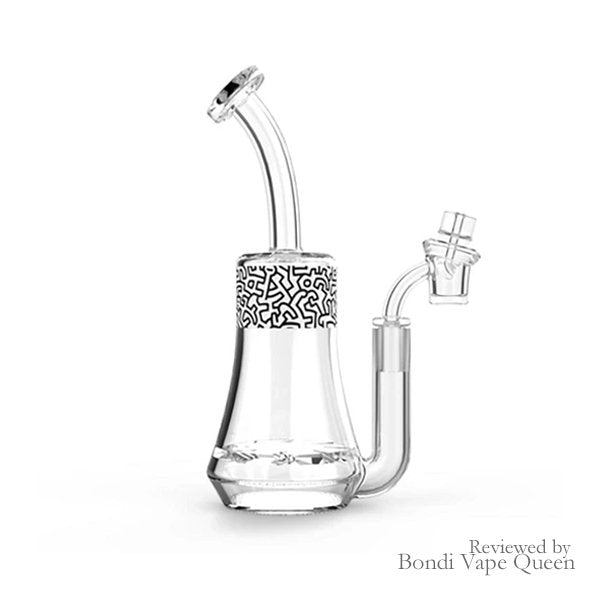 K Haring Dab Rig Black and White