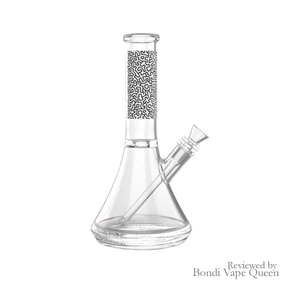 K Haring Water Pipe Black and White