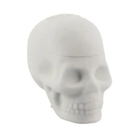 NoGoo Silicone Skull Storage Container – Fast shipping Australia-wide for secure, stylish storage - white
