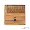 Ongrok Acacia Wood Tray 9.5” Log Finish – Fast Shipping Australia-Wide - Front
