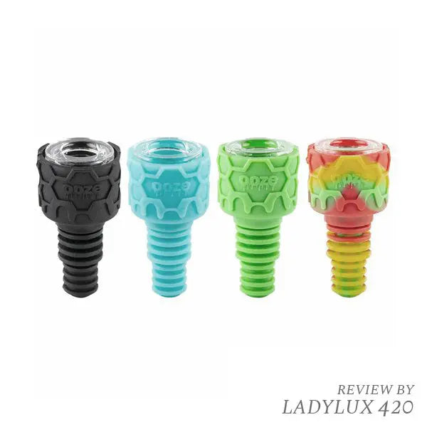 Ooze Armor silicone & glass flower bowl – fast shipping Australia-wide - all
