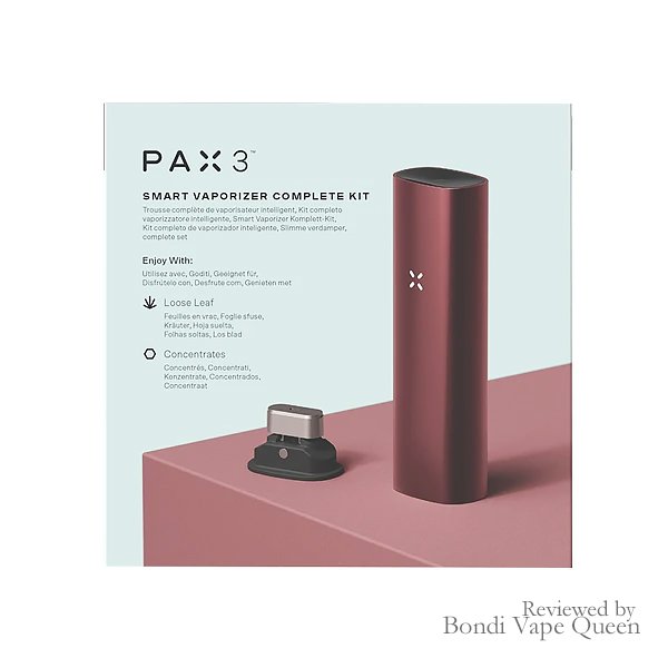 Pax 3.5 3500mAh Herbal Vaporiser Complete Kit