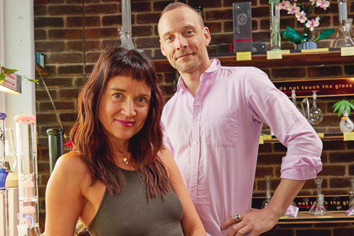 Mischa Esquilant and Irena Katz owners of We Are Lux 420 Superstore Sydney Australia