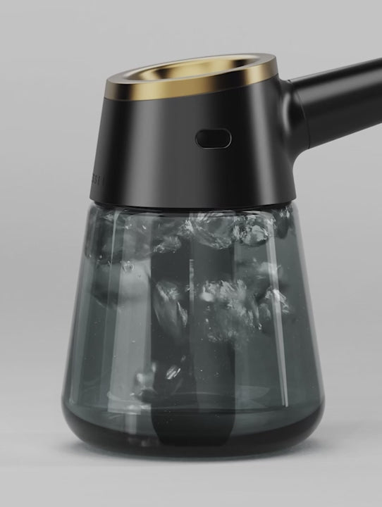 Vessel Element Bubbler Water Pipe – Premium Compact Glass Bubbler for Smooth Hits - demo 1