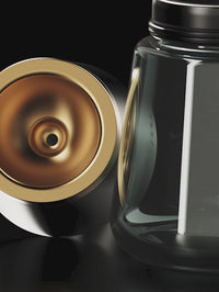 Vessel Element Bubbler Water Pipe – Premium Compact Glass Bubbler for Smooth Hits - demo 2