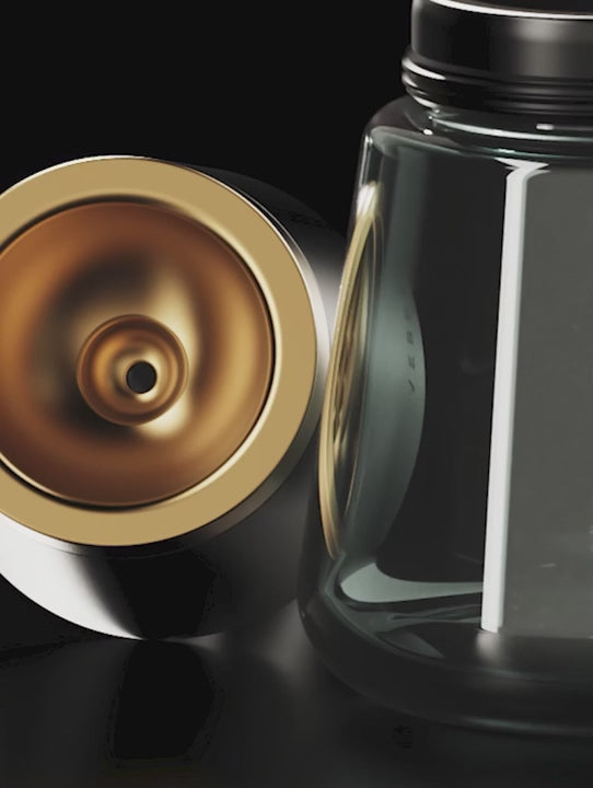Vessel Element Bubbler Water Pipe – Premium Compact Glass Bubbler for Smooth Hits - demo 2
