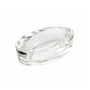 Glass Crystal Ashtray - Oval Slant